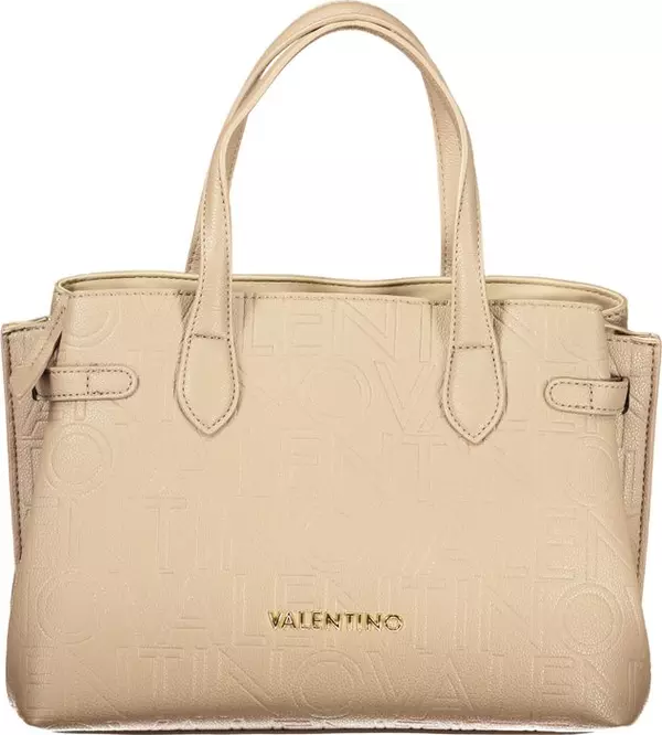 Brown Polyurethane Women's Bag