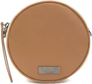 Brown Leather Women Crossbody Bag