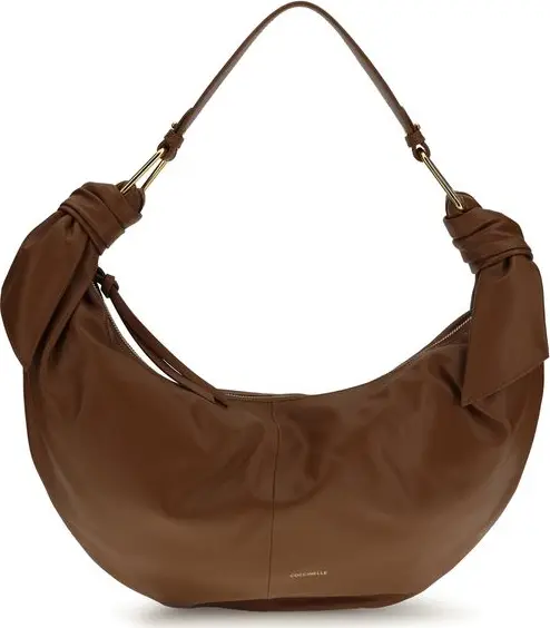 Brown Calf Leather Bos Taurus Shoulder Bag