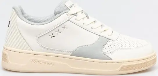 White And Low Top Sneakers