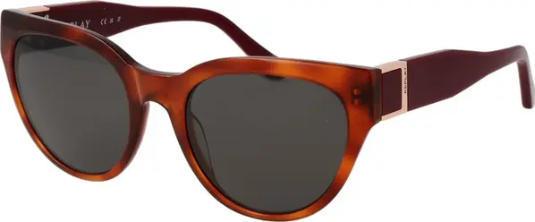 Brown Plastic Sunglasses