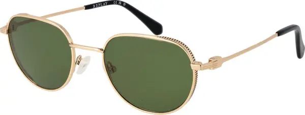 Gold Metal Sunglasses