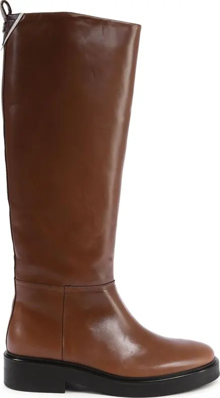 Brown Leather Ankle Boots