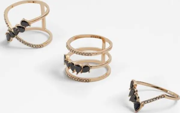 Multicolor Elastane Ring