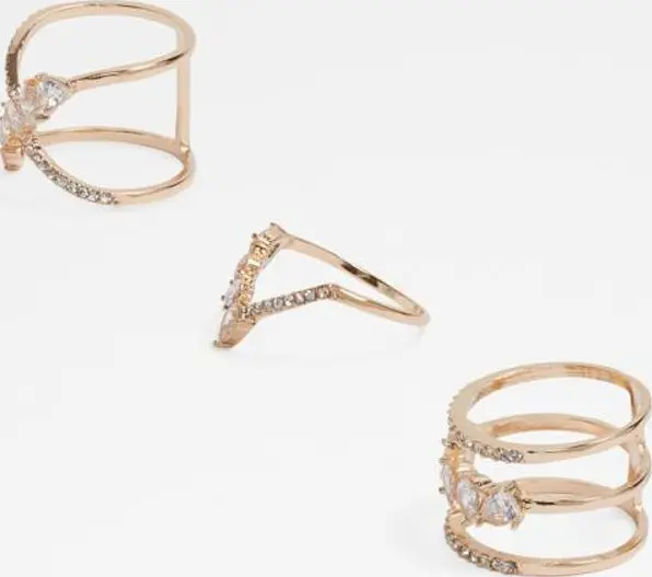 Gold Elastane Ring