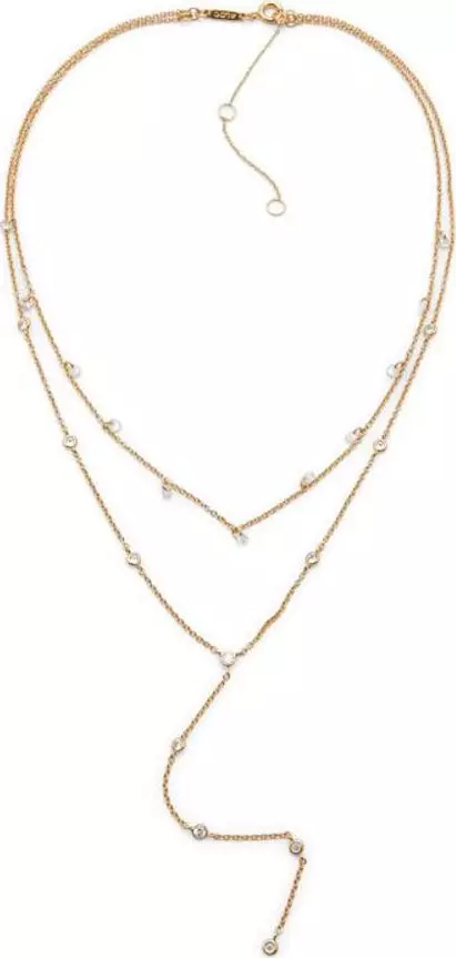 Gold Elastane Necklace