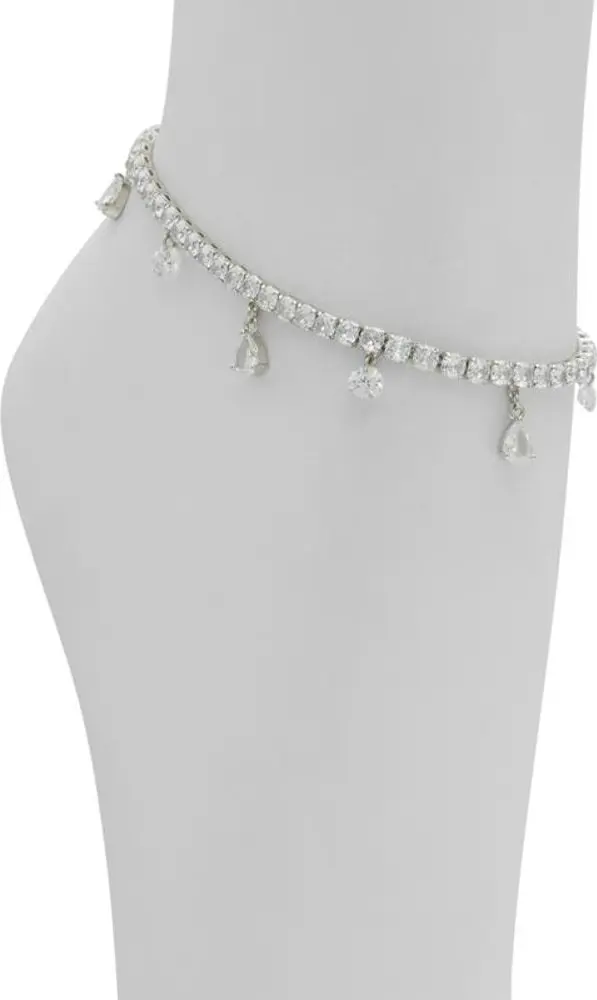 Silver Elastane Bracelet