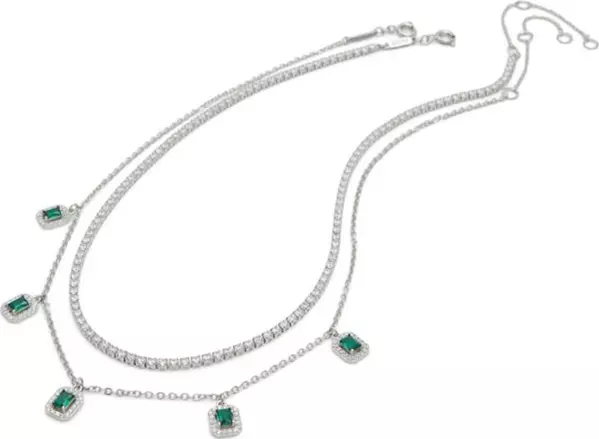 Green Elastane Necklace