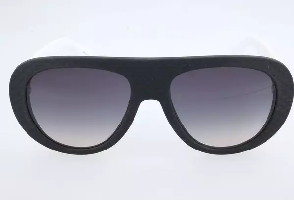 Black And White Acetate Sunglasses