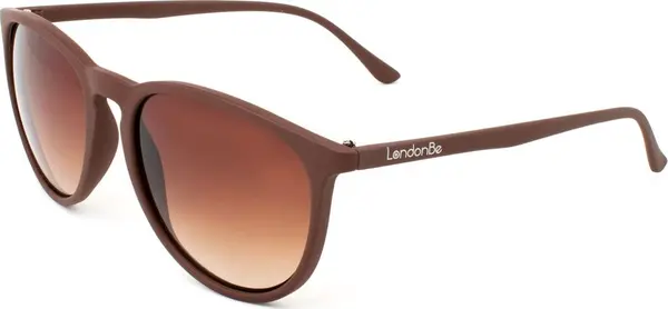 Brown Injected Sunglasses