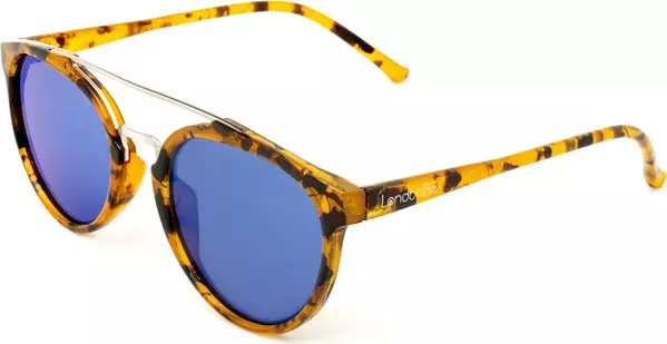 Brown Injected Sunglasses