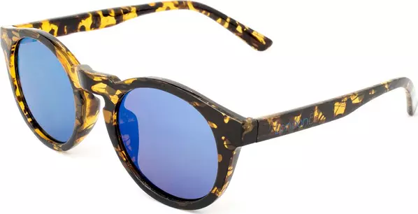 Brown Injected Sunglasses