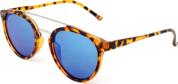 Brown Injected Sunglasses