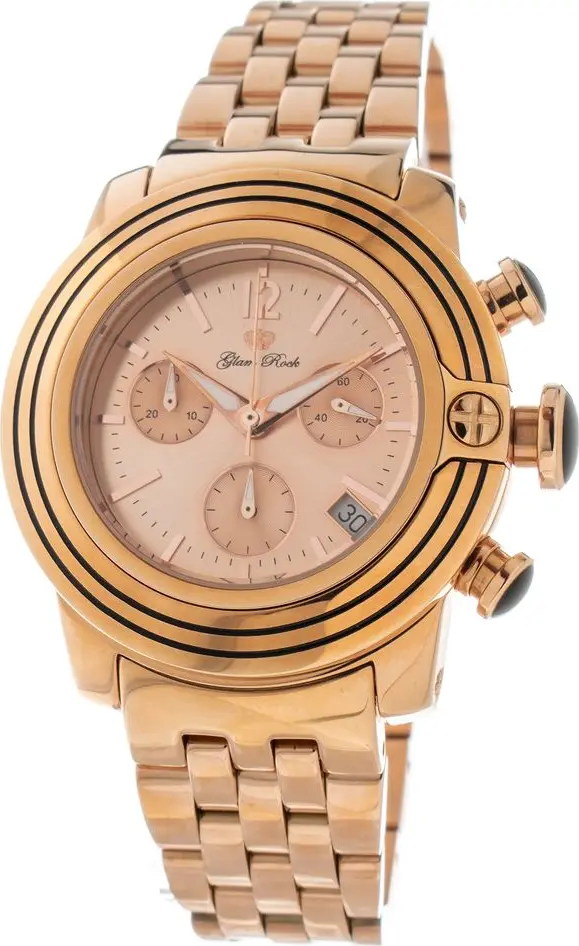 Multicolor Stainless Steel Dress Watch