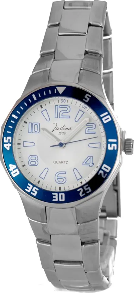 Silver Stainless Steel Dress Watch