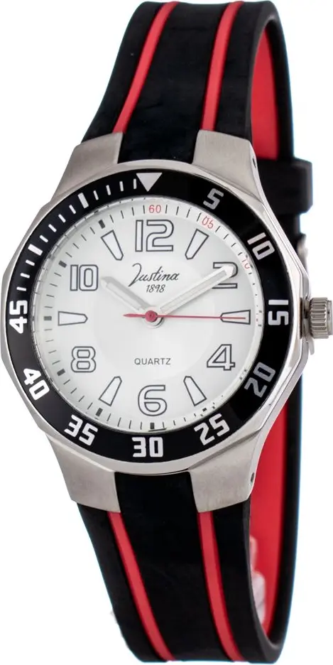 Black Rubber Sport Watch