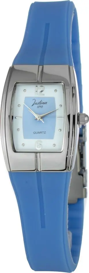 Blue Rubber Dress Watch