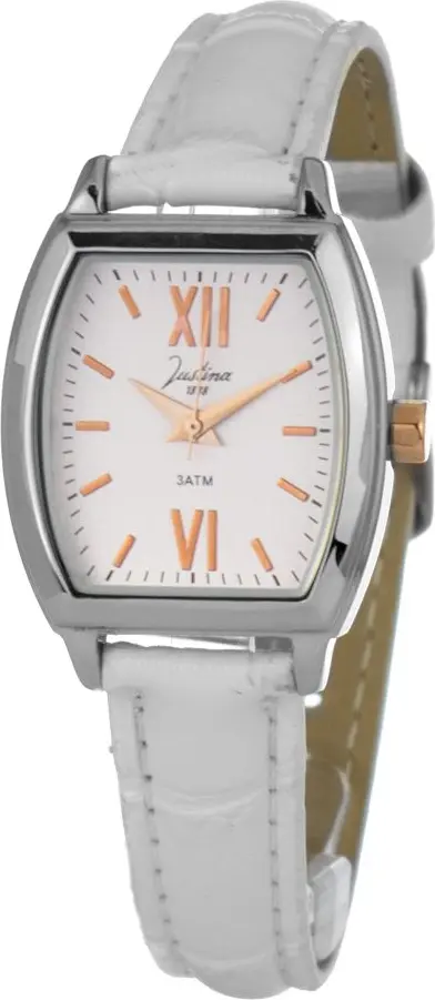 Multicolor Leather Dress Watch