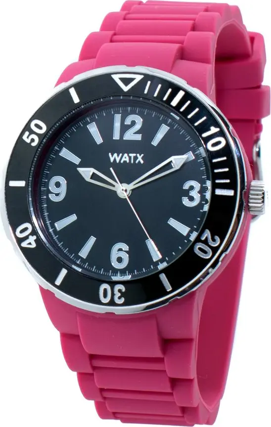 Multicolor Rubber Sport Watch