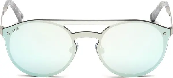 Transparent Metal Sunglasses