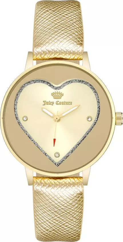 Gold Plastic Dress Watch