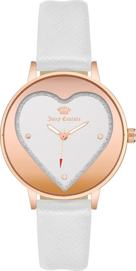 White Plastic Dress Watch