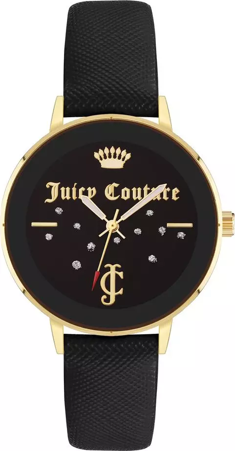 Black Plastic Dress Watch