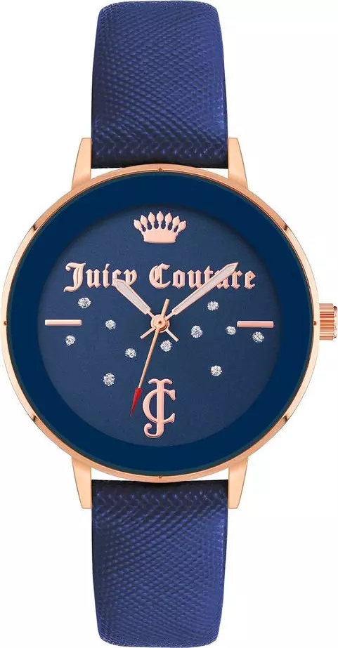 Blue Plastic Dress Watch