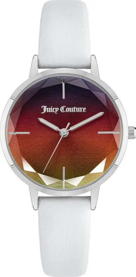 White Plastic Dress Watch