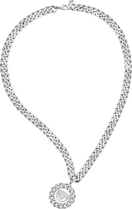 Gray Stainless Steel Necklace