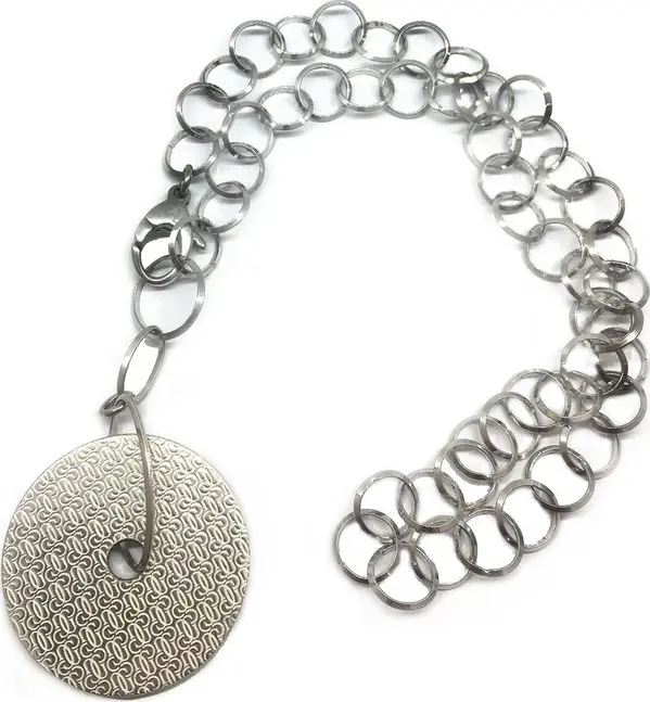 Silver Stainless Steel Necklace