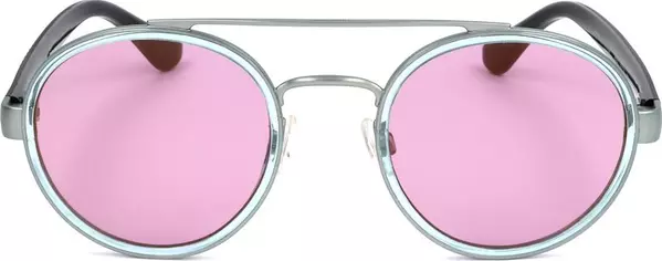 Blue Rubber Sunglasses