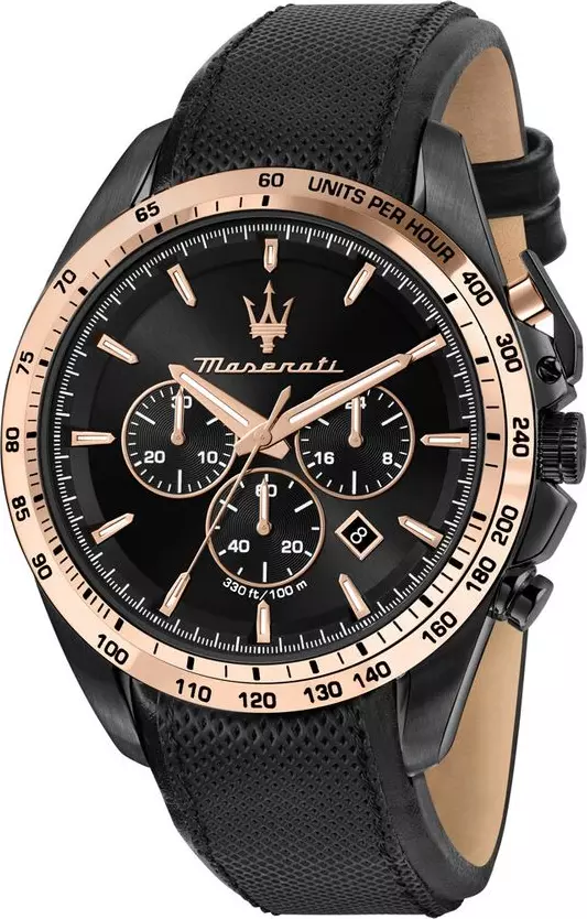 Brown Leather Dress Watch