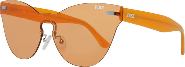 Orange Plastic Sunglasses