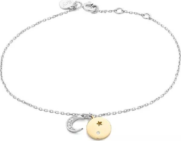Gray Silver Bracelet