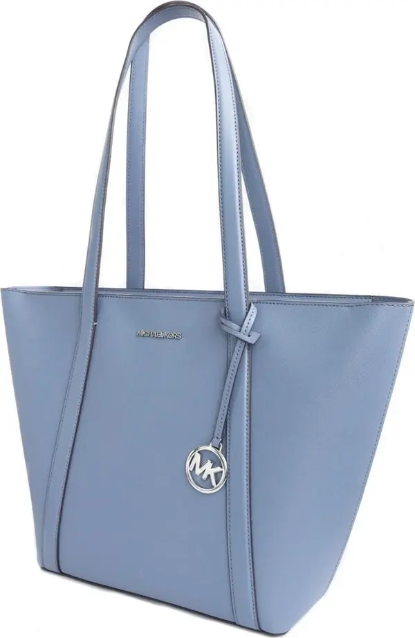Blue Canvas Tote Bag