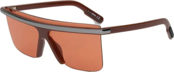 Brown Resin Sunglasses