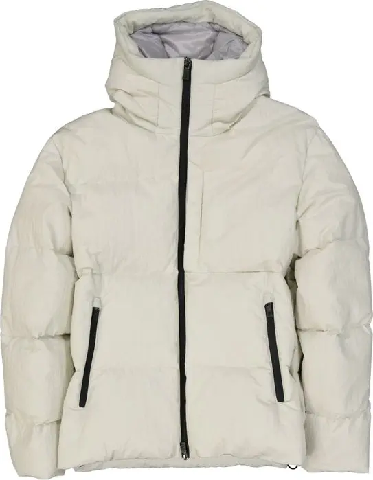 White Polyamide Shell Jacket