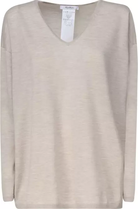 Beige Cashmere Sweater