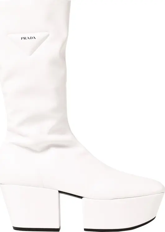 White Polyethylene Boots