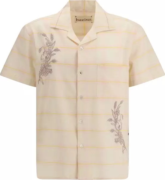 Multicolor Cotton Shortsleeve Shirt