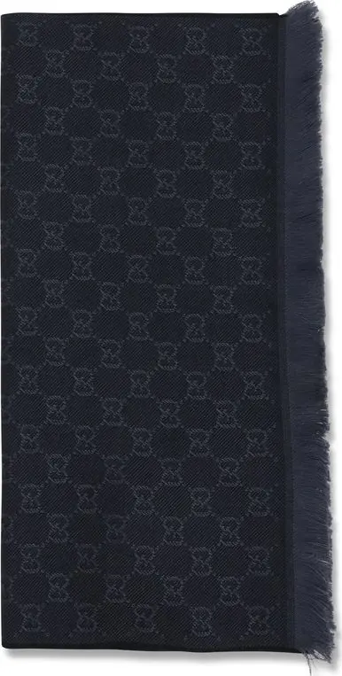 Black Wool Oves Aries Scarf