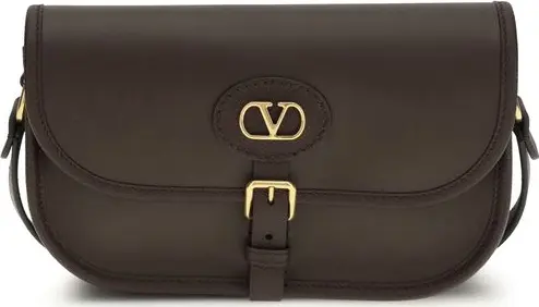 Brown Calf Leather Bos Taurus Shoulder Bag