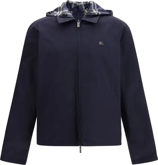 Blue Polyester Rain Coat