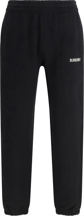Black Cotton Joggers (Workout Pants)