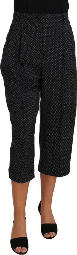 Black Cotton Pants