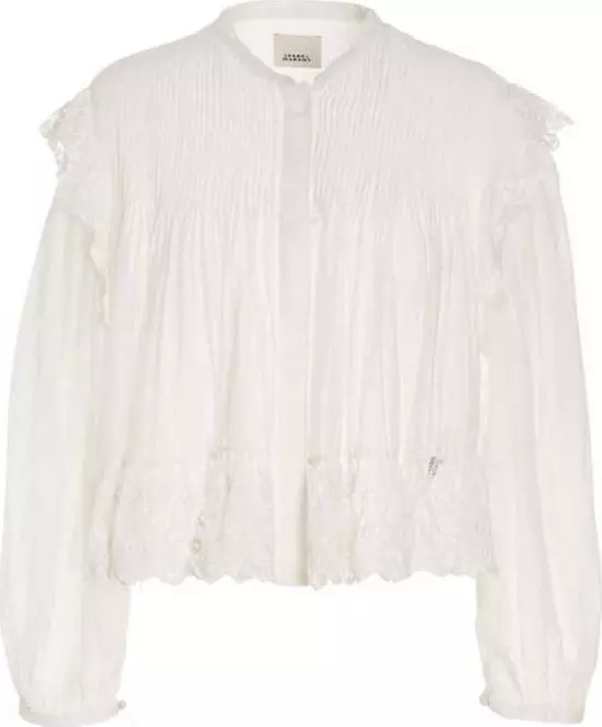 White Viscose Top