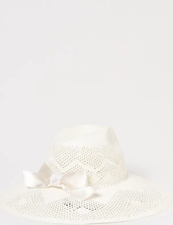 White Paper Straw Sunhat