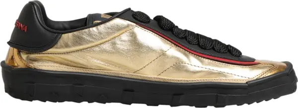 Multicolor Old Runner Lace Up Sneakers Shoes