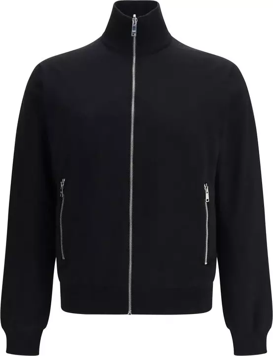 Black Wool Oves Aries Jacket